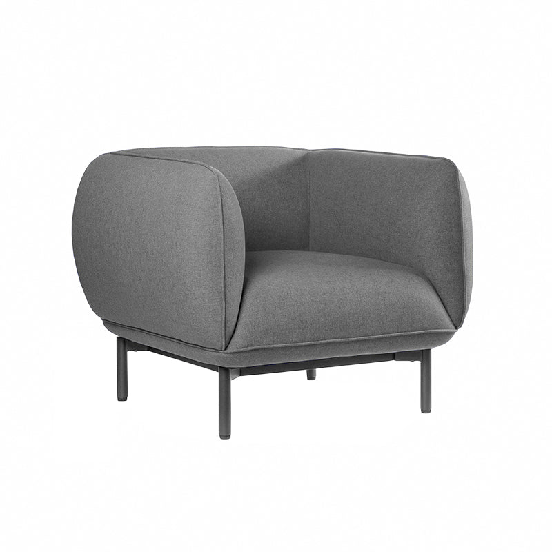 Sofá Soft Seating Sevilla 1C Gris - Medular Diseño Sofás