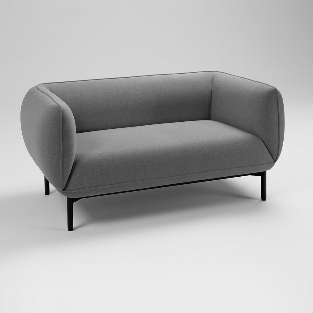 Sofá Soft Seating Sevilla 2C Gris - Medular Diseño Sofás