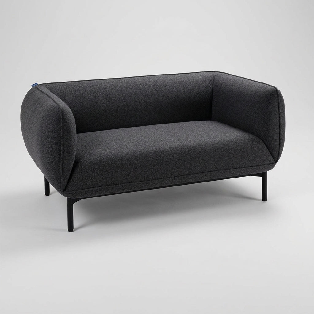 Sofá Soft Seating Sevilla 2C Gris Oscuro - Medular Diseño Sofás