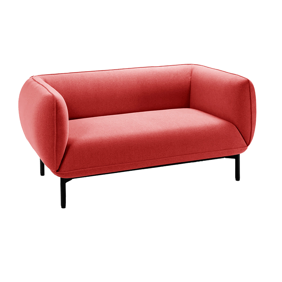 Sofá Soft Seating Sevilla 2C Rojo - Medular Diseño Sofás