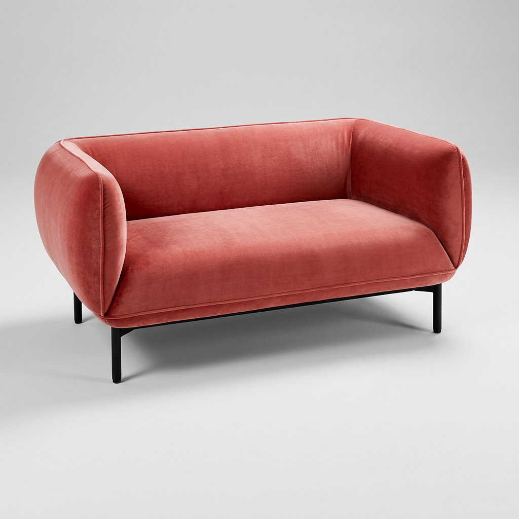 Sofá Soft Seating Sevilla 2C Rojo