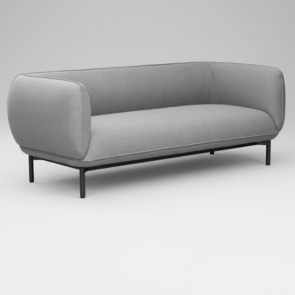 Sofá Soft Seating Sevilla 3C Gris - Medular Diseño Sofás