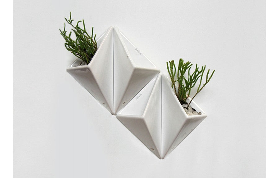 Maceta Prisma 2 pares - Medular Diseño Maceteros