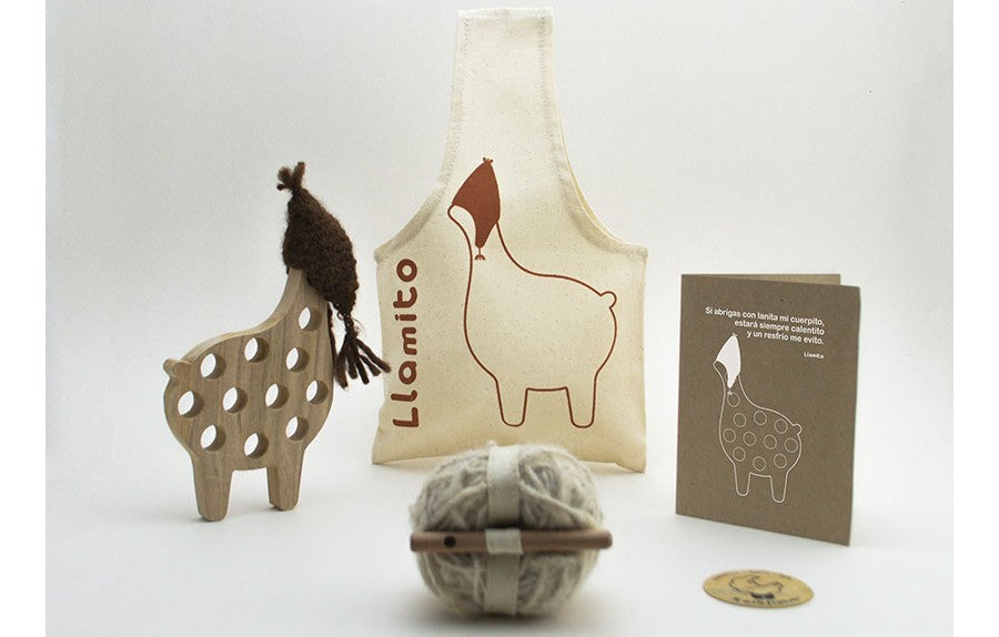 Juguete Llamito Negro - Medular Diseño Infantil