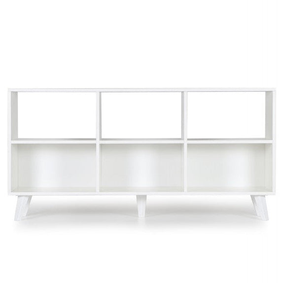 Librero Medio Blanco - Medular Diseño Libreros