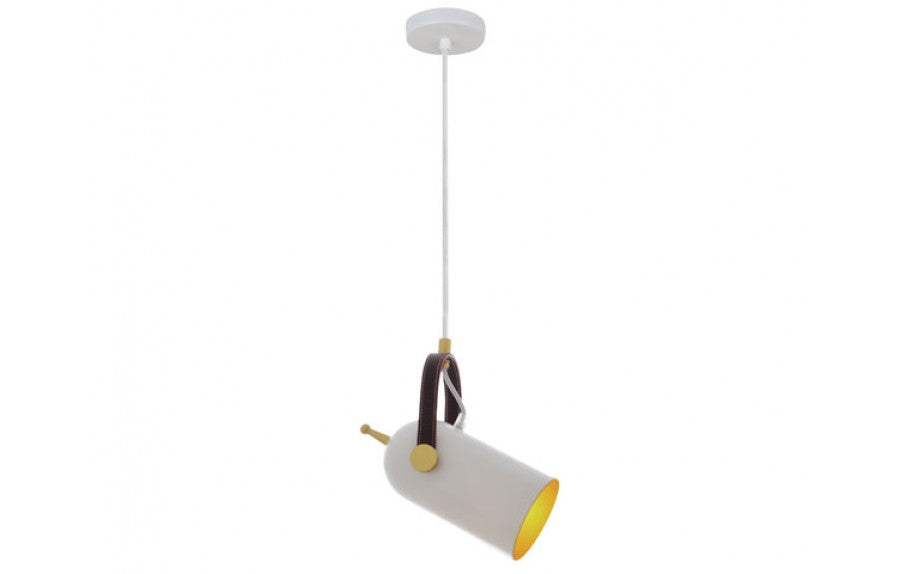 Lámpara Colgante Carmen Blanco - Medular Diseño Lamparas