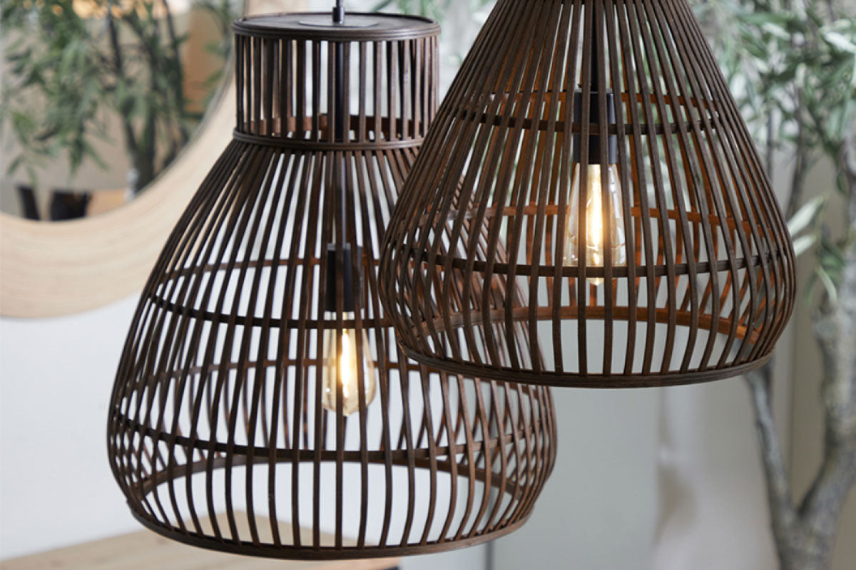 Lampara Colgante Timaka Black - Medular Diseño Lamparas