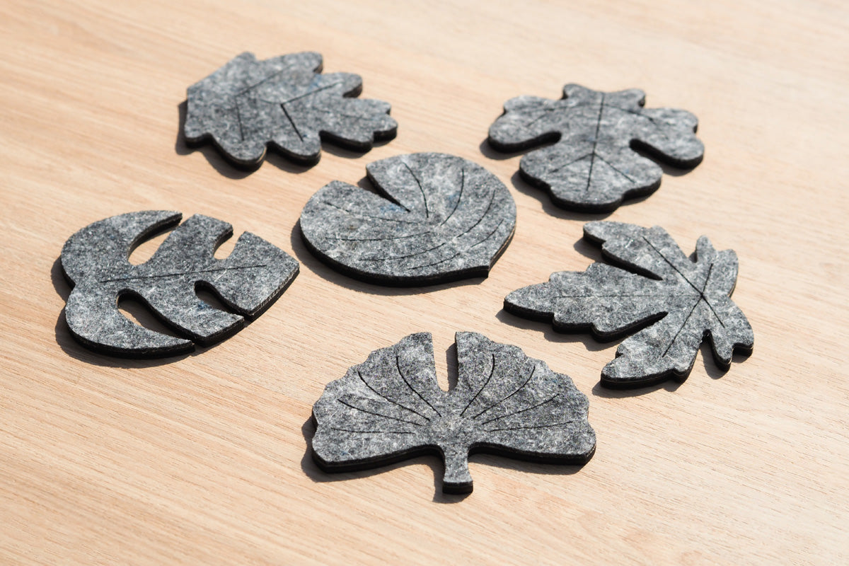 Posavasos Hojas del Mundo - Medular Diseño Accesorios