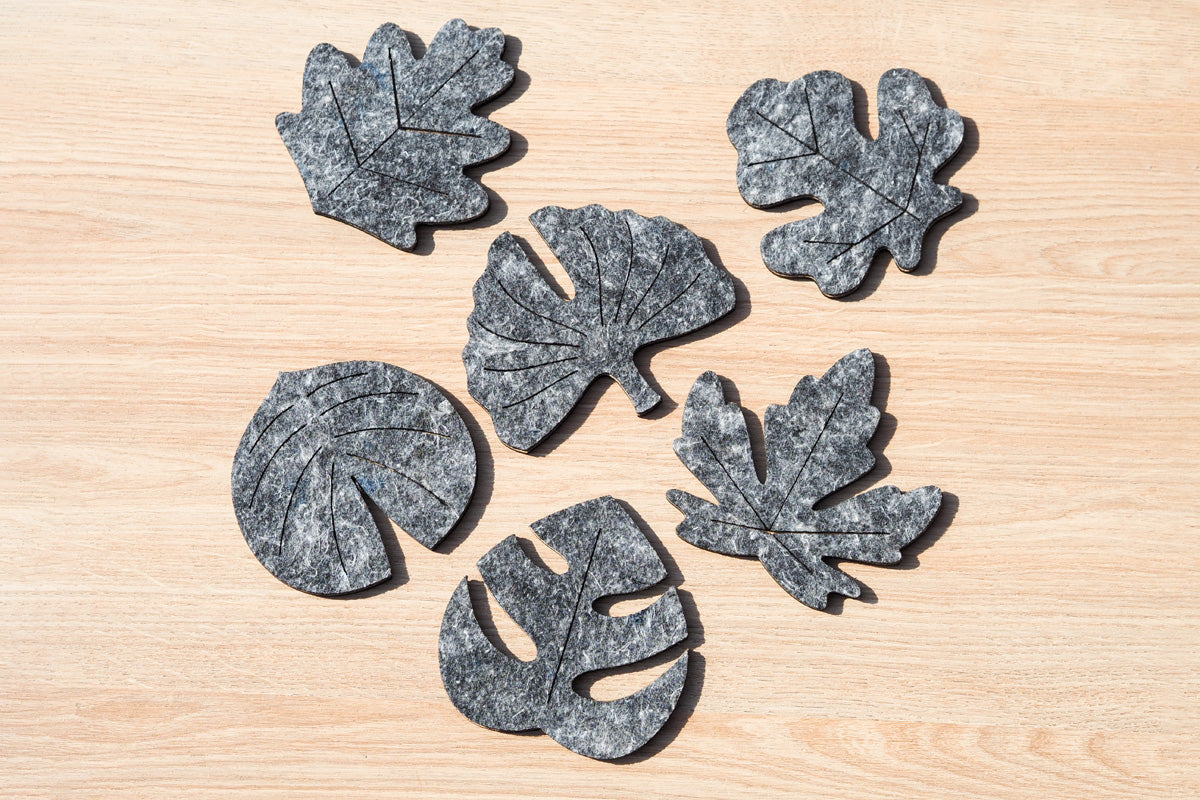 Posavasos Hojas del Mundo - Medular Diseño Accesorios