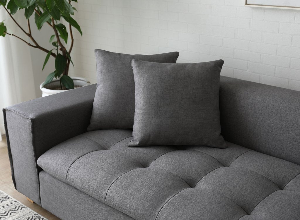 Sofá Forma Seccional Derecho Grafito - Medular Diseño Sofás