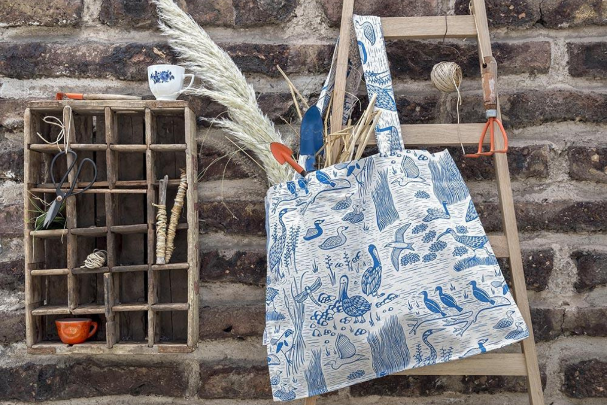 Bolsa de Algodón Humedal - Medular Diseño Complementos de Mesa