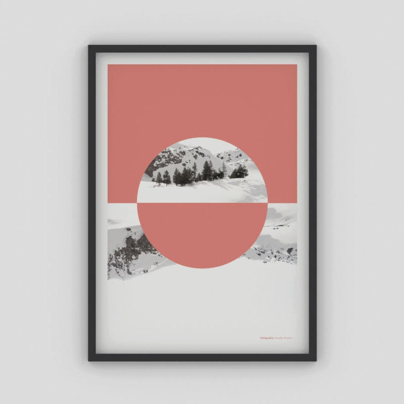 Cuadro Cambio de la Realidad (Light salmon) por Nicolás Romero - Medular Diseño Cuadros