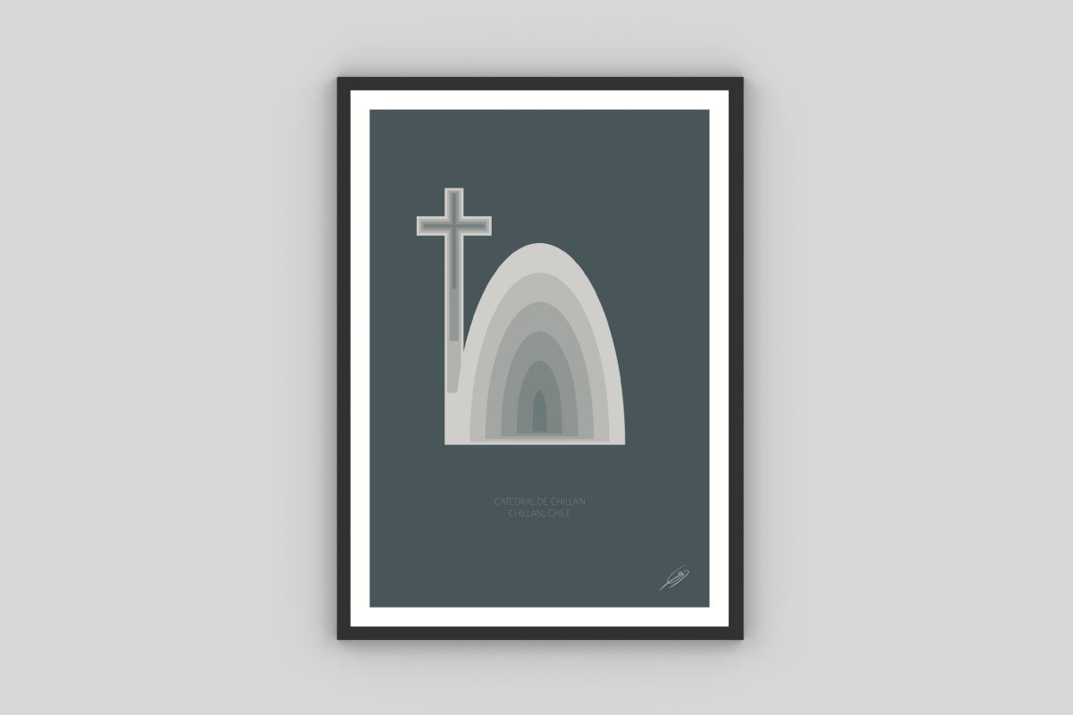 Cuadro Chillán por Miguel Garrido - Medular Diseño Cuadros