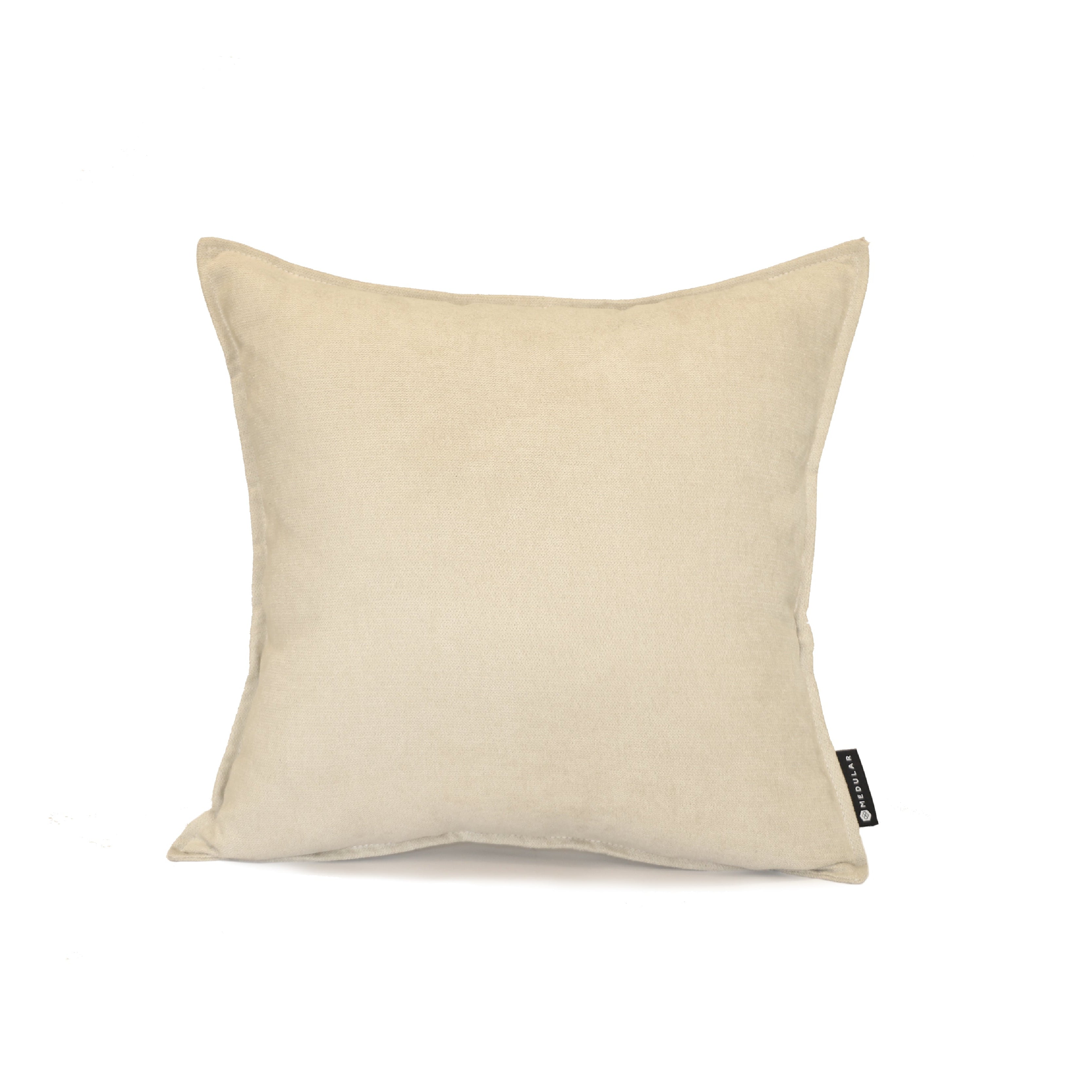 Cojín Top Color Velvet Beige - Medular Diseño Cojines EE