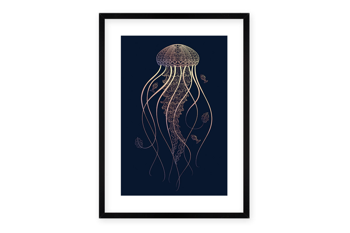 Cuadro Jellyfish - Medular Diseño Cuadros