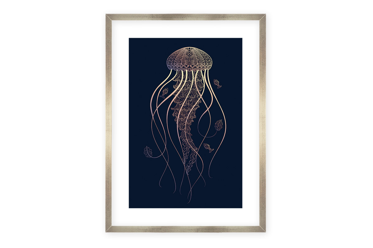 Cuadro Jellyfish - Medular Diseño Cuadros