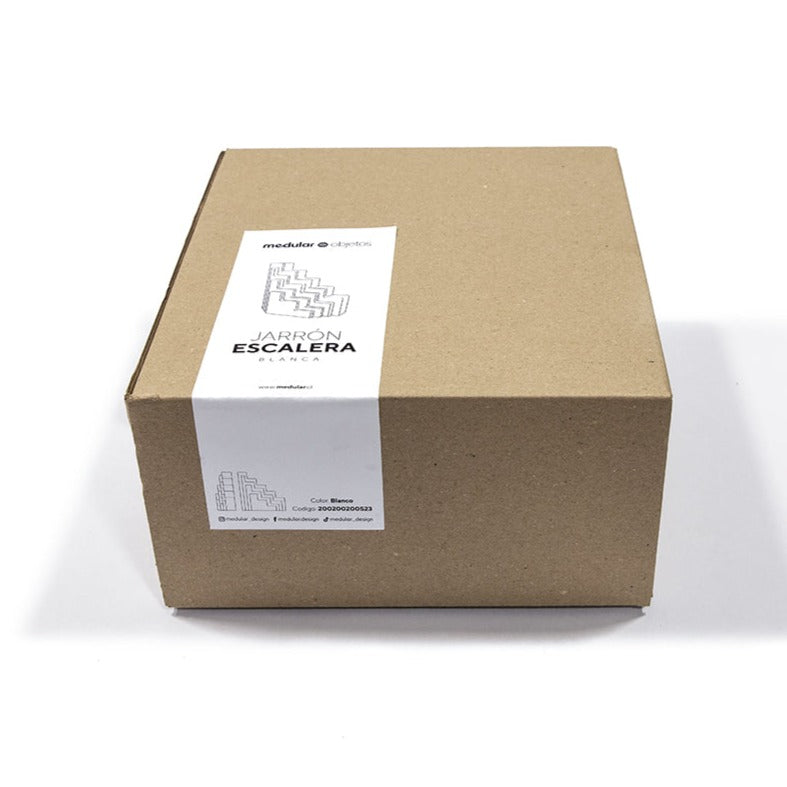 Jarron Escalera Amarillo - Medular Diseño Jarron