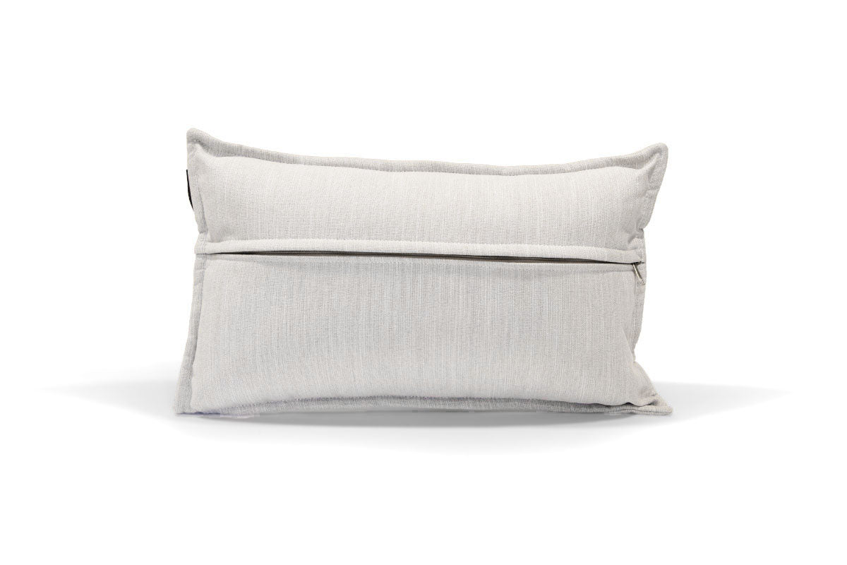 Cojín Top Largo Melva Gris Perla - Medular Diseño Cojines EE