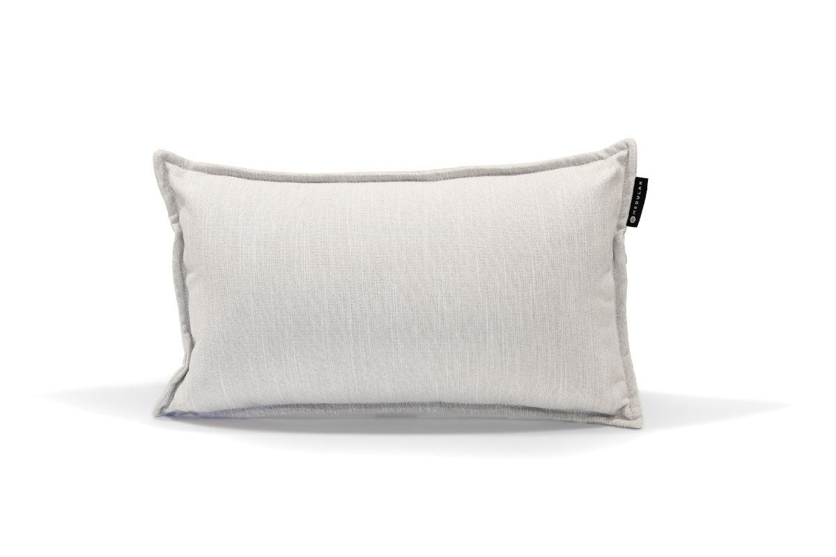 Cojín Top Largo Melva Gris Perla - Medular Diseño Cojines EE