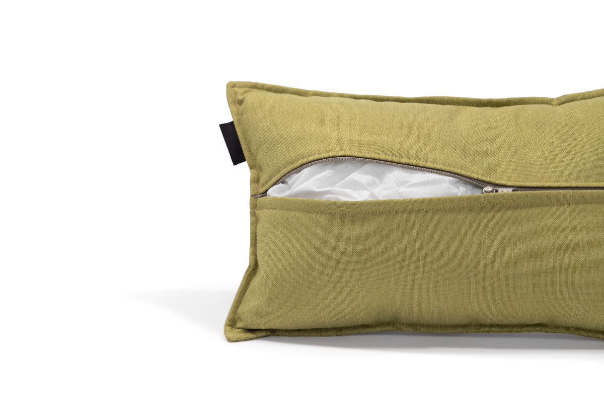 Cojín Top Largo Melva Pistacho - Medular Diseño Cojines EE