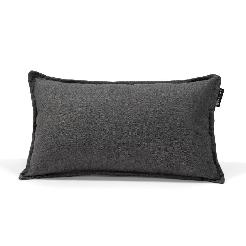 Cojín Top Largo Velvet Gris - Medular Diseño Cojines EE