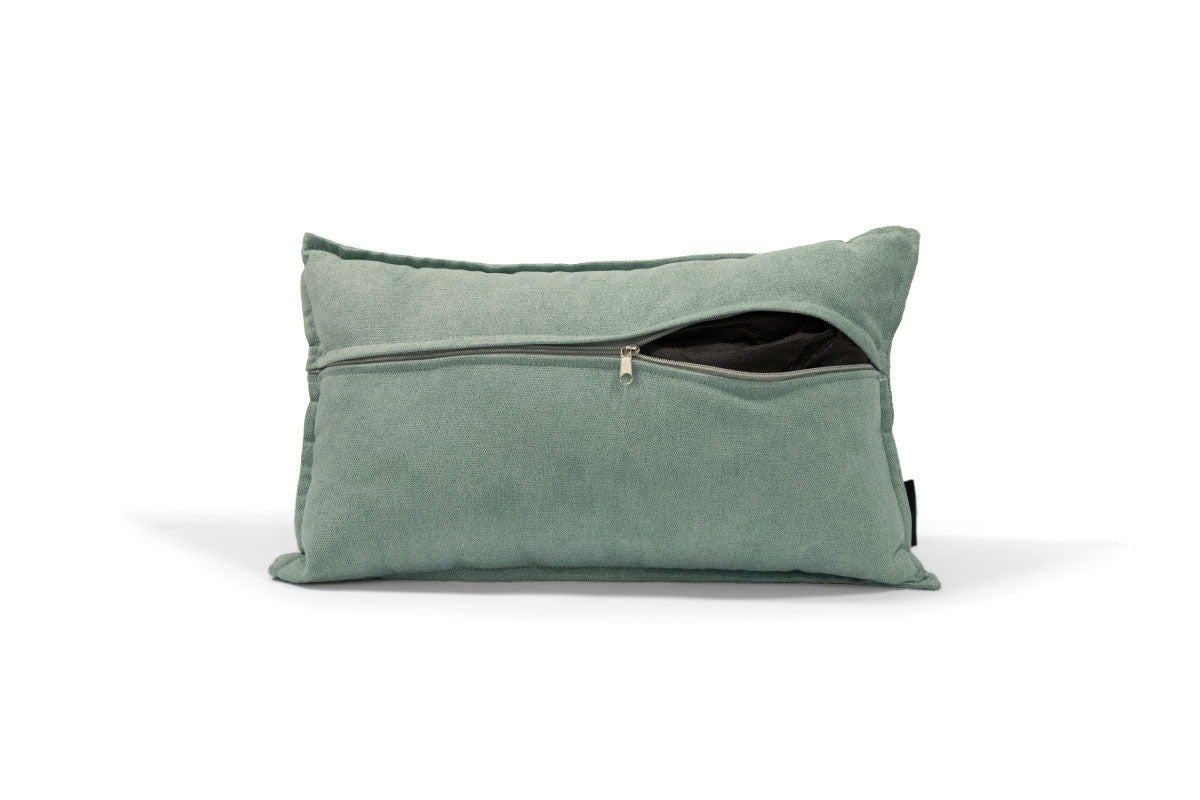 Cojín Top Largo Velvet Verde - Medular Diseño Cojines EE