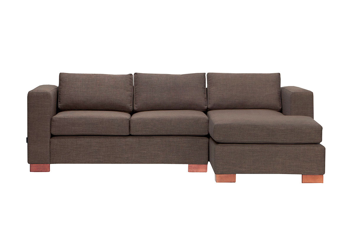 Sofá Trayken Seccional Derecho + Mesa Duo Wood