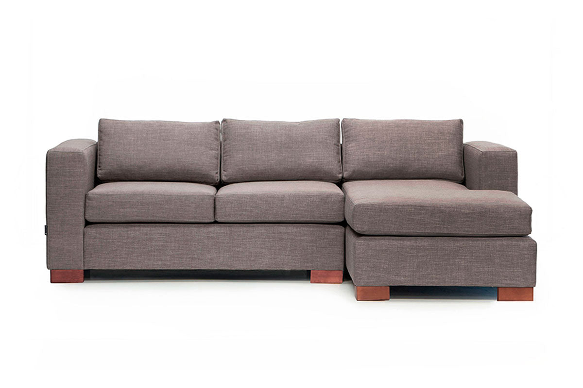 Sofá Trayken Seccional Derecho + Mesa Duo Wood