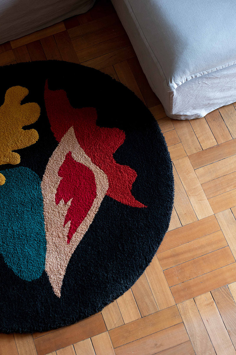 Alfombra N039 Redonda - Medular Diseño Alfombras