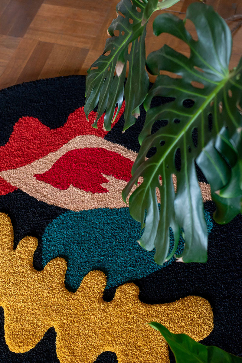 Alfombra N039 Redonda - Medular Diseño Alfombras