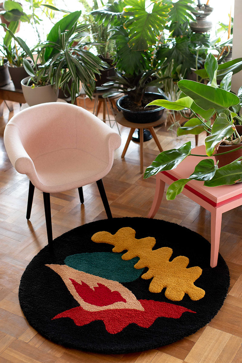 Alfombra N039 Redonda - Medular Diseño Alfombras