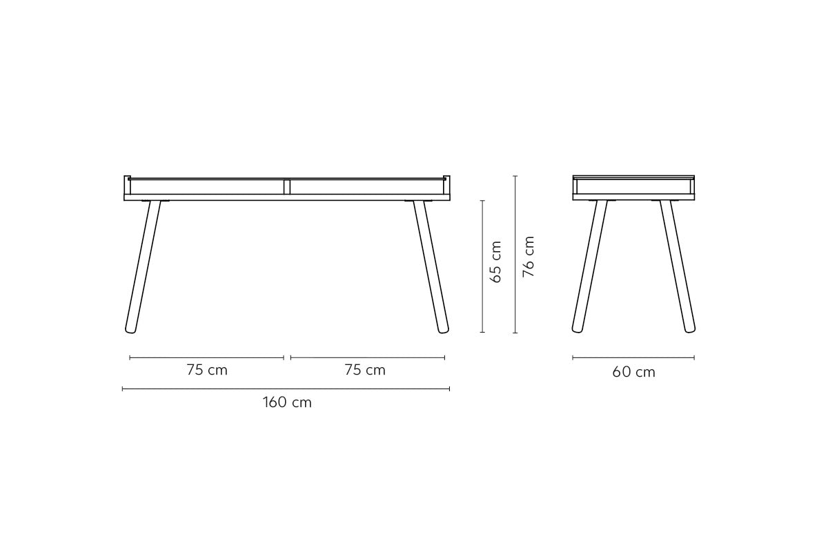 Escritorio Aula Natural 160 + Silla Escritorio Quick Blanca - Medular Diseño Juego de Escritorio