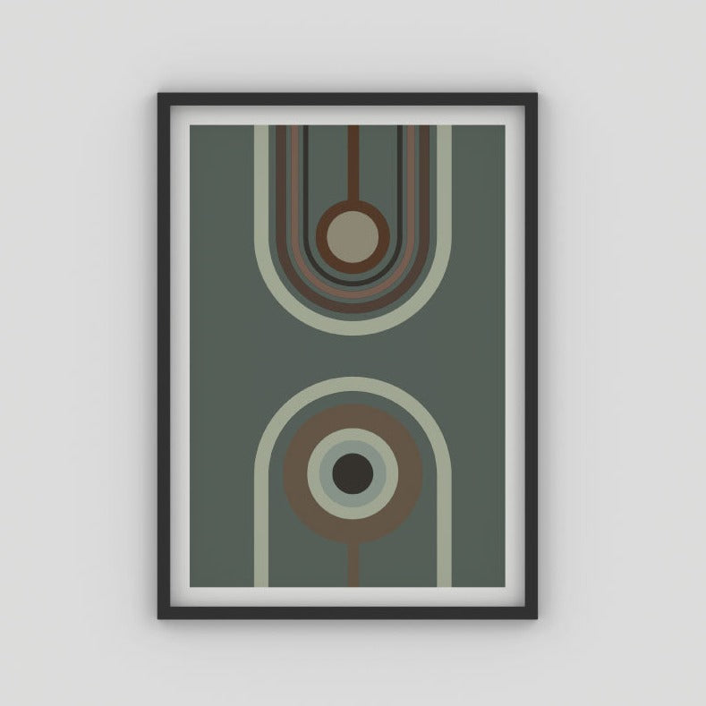 Cuadro Estudio 1 por Pablo Llanquin - Medular Diseño Cuadros