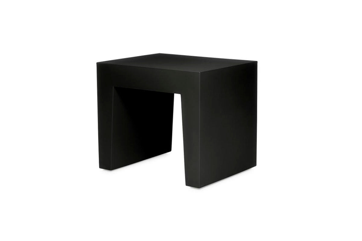 Asiento Concrete Fatboy recycled black - Medular Diseño Sillas de Terraza