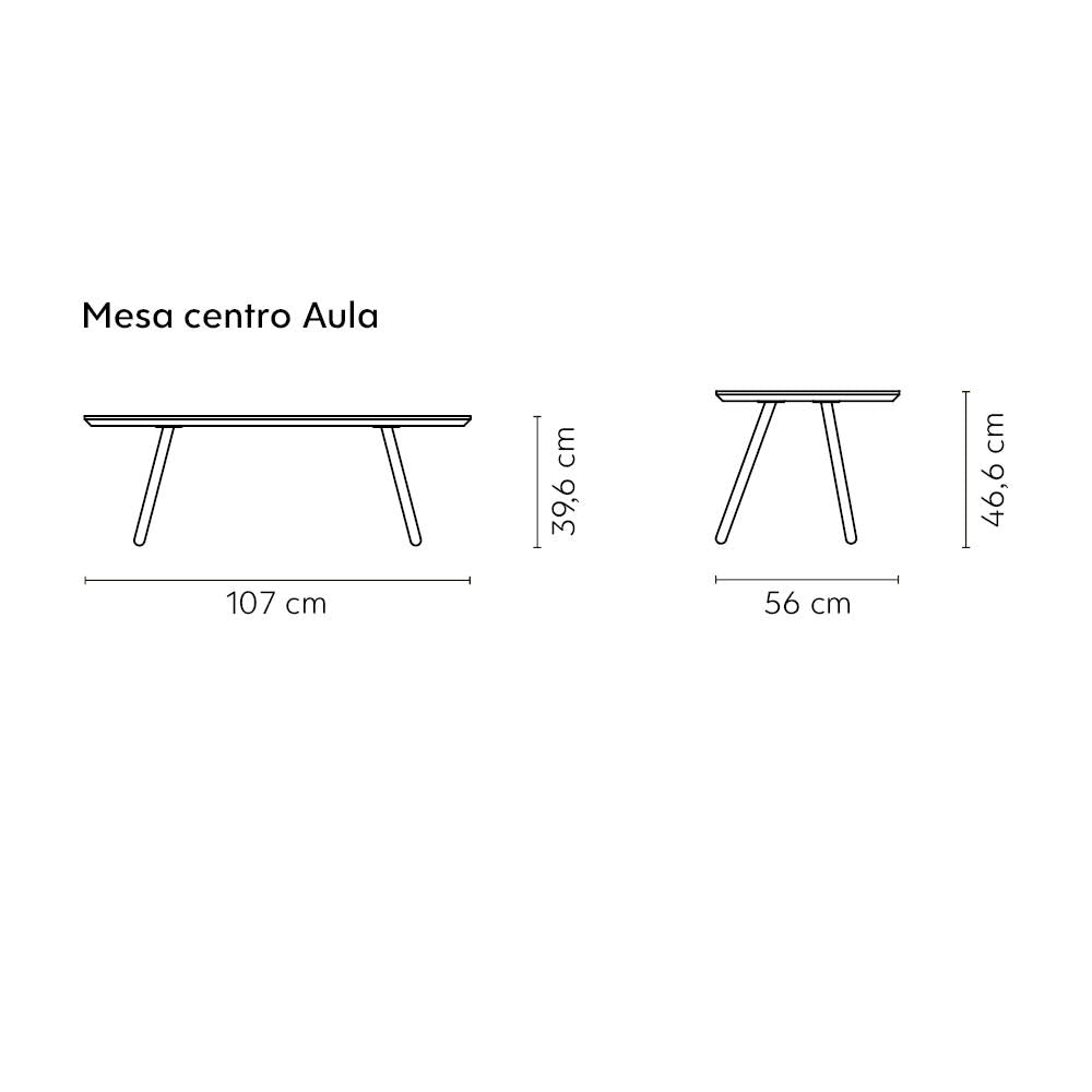 Set Mesa de Centro Aula Natural - Medular Diseño Mesas de Centro