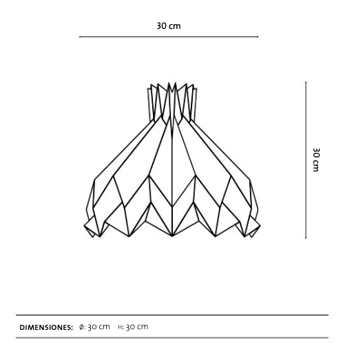 Lámpara Mizuki - Medular Diseño Lamparas
