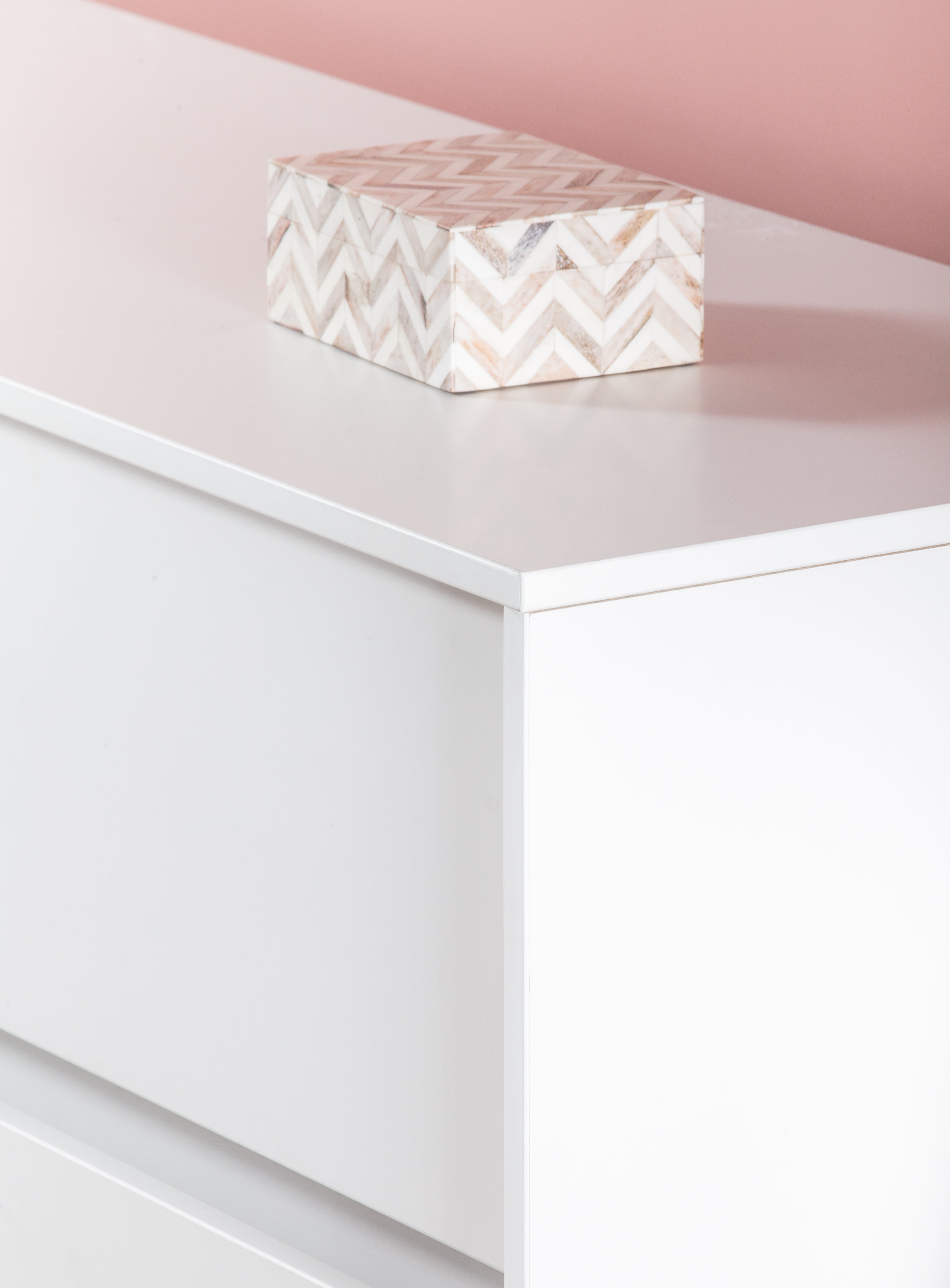 Cómoda Atacama 6C Blanca - Medular Diseño Cómodas