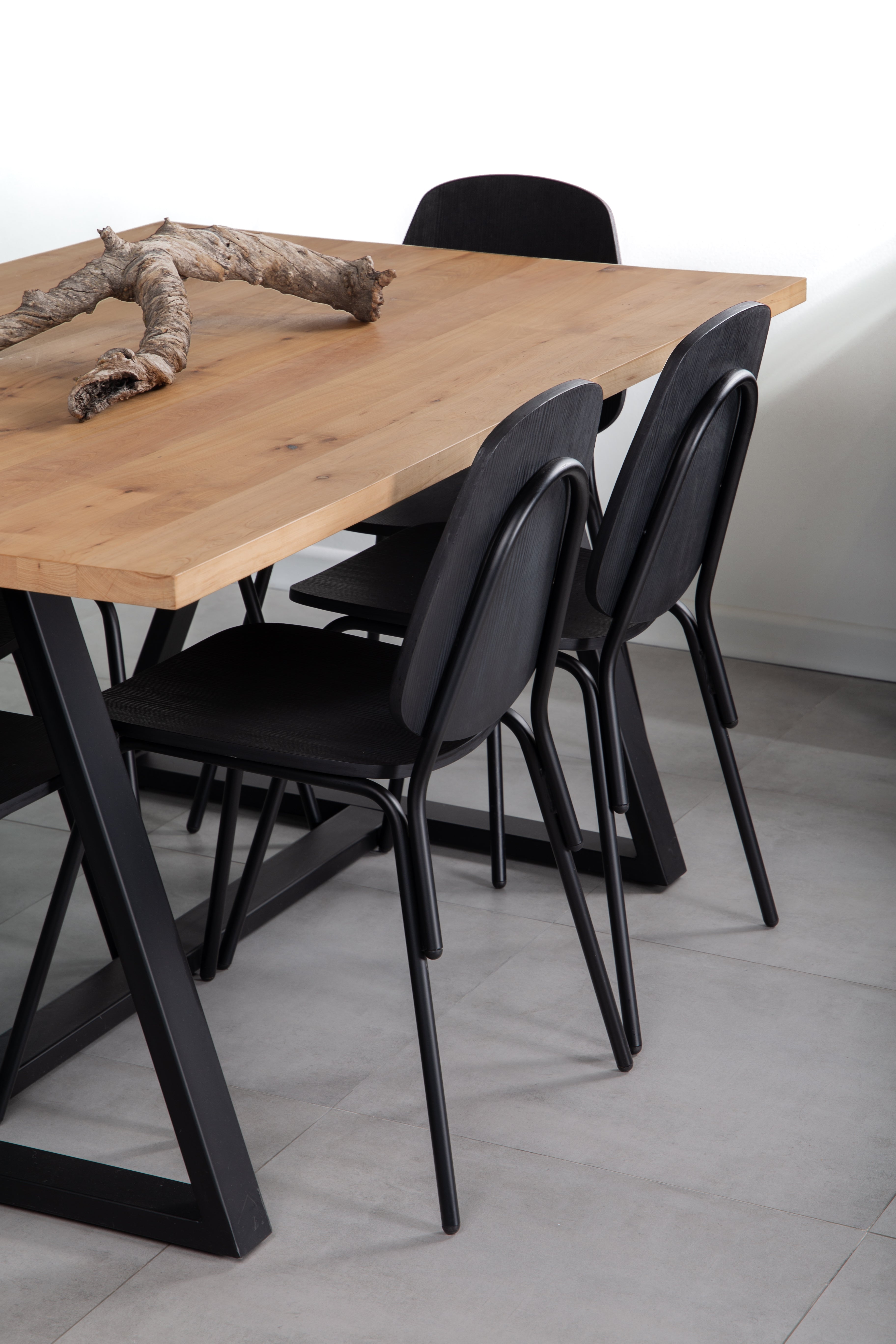 Juego de Comedor Pablo Lenga 6P + 6 Sillas Aula Black