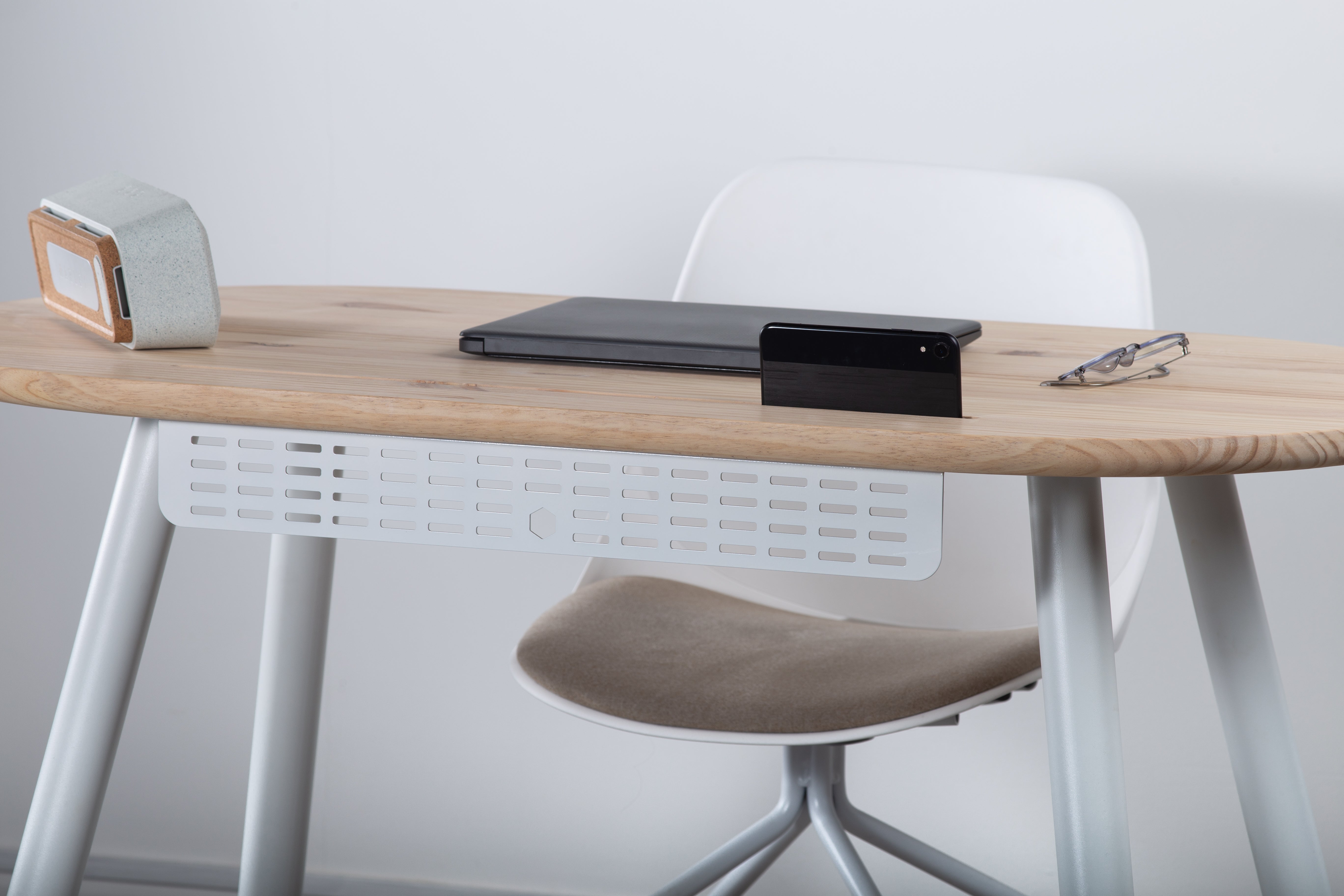 Escritorio Light Natural - Medular Diseño Escritorios de hogar