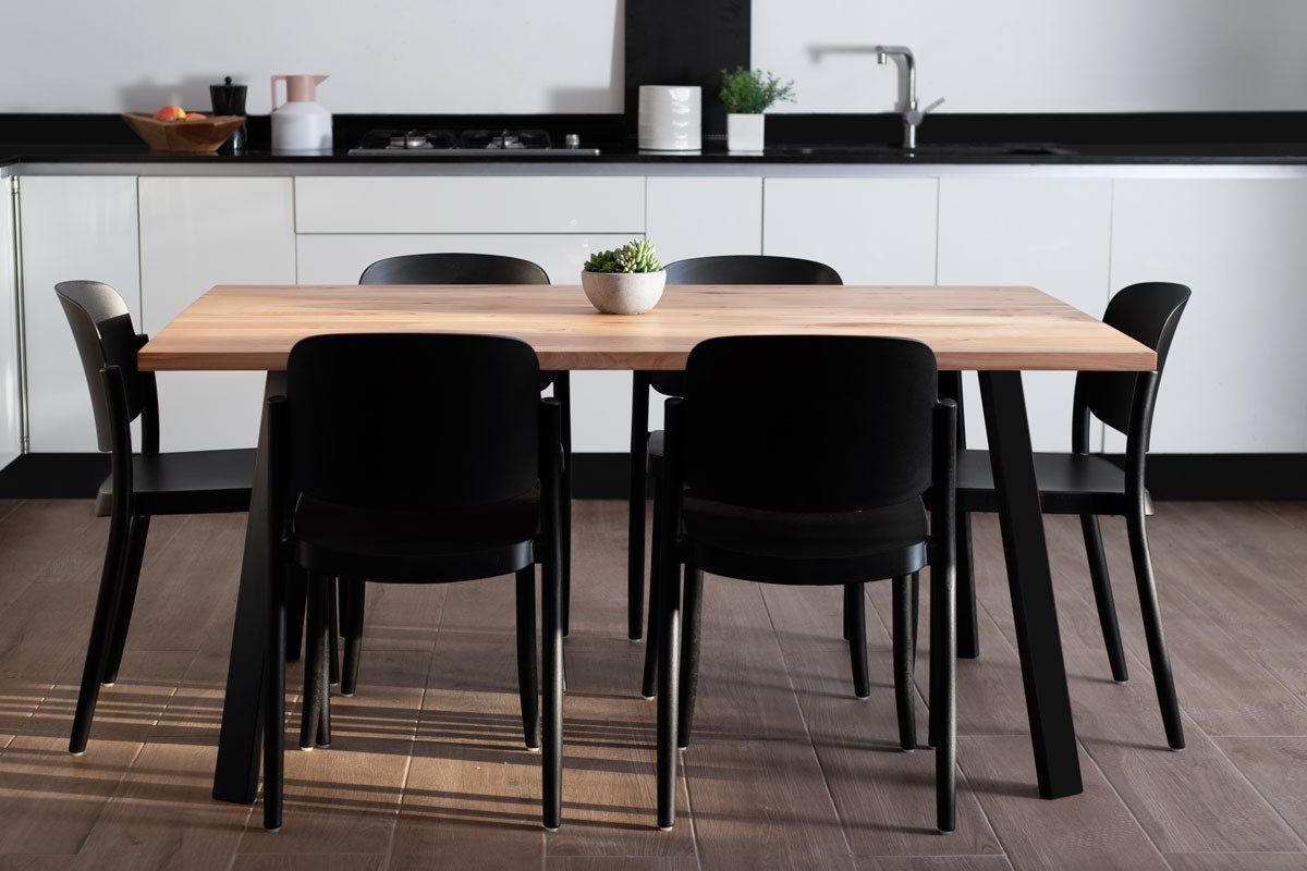 Mesa de Comedor Paladio Lenga 6P - Medular Diseño Mesas de Comedor