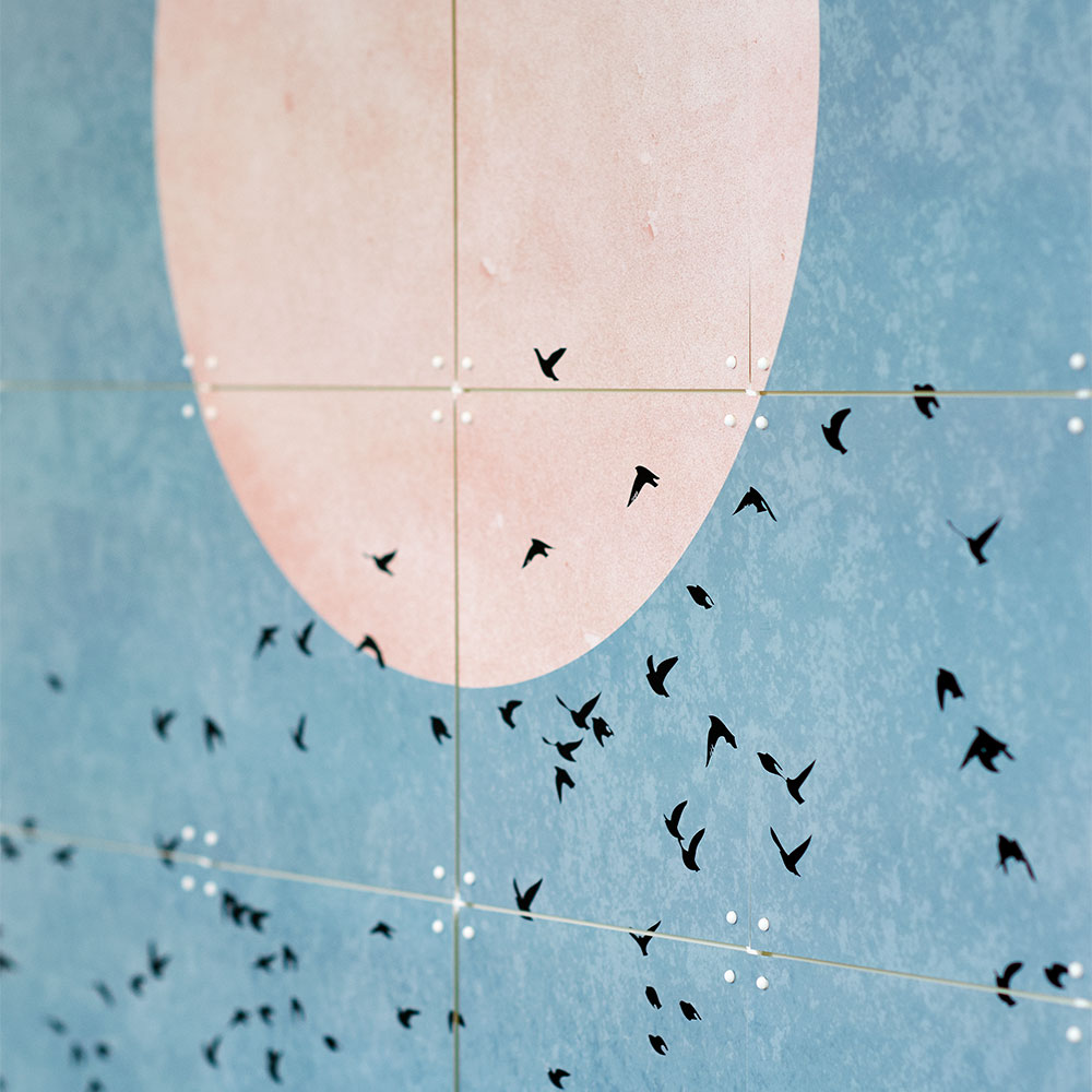 Mural IXXI Free Souls Fly Away - Large - Medular Diseño IXXI Design