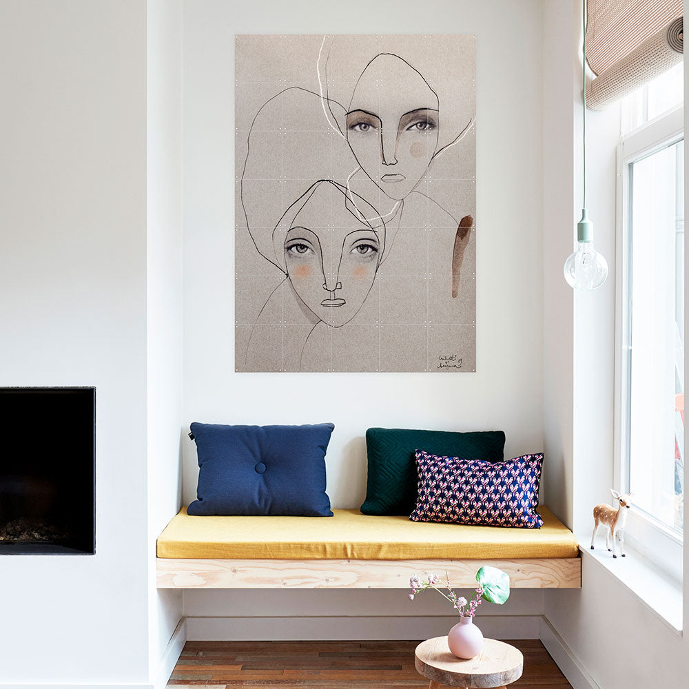 Mural IXXI Poet, Pepper and Pearl - Medular Diseño IXXI Design