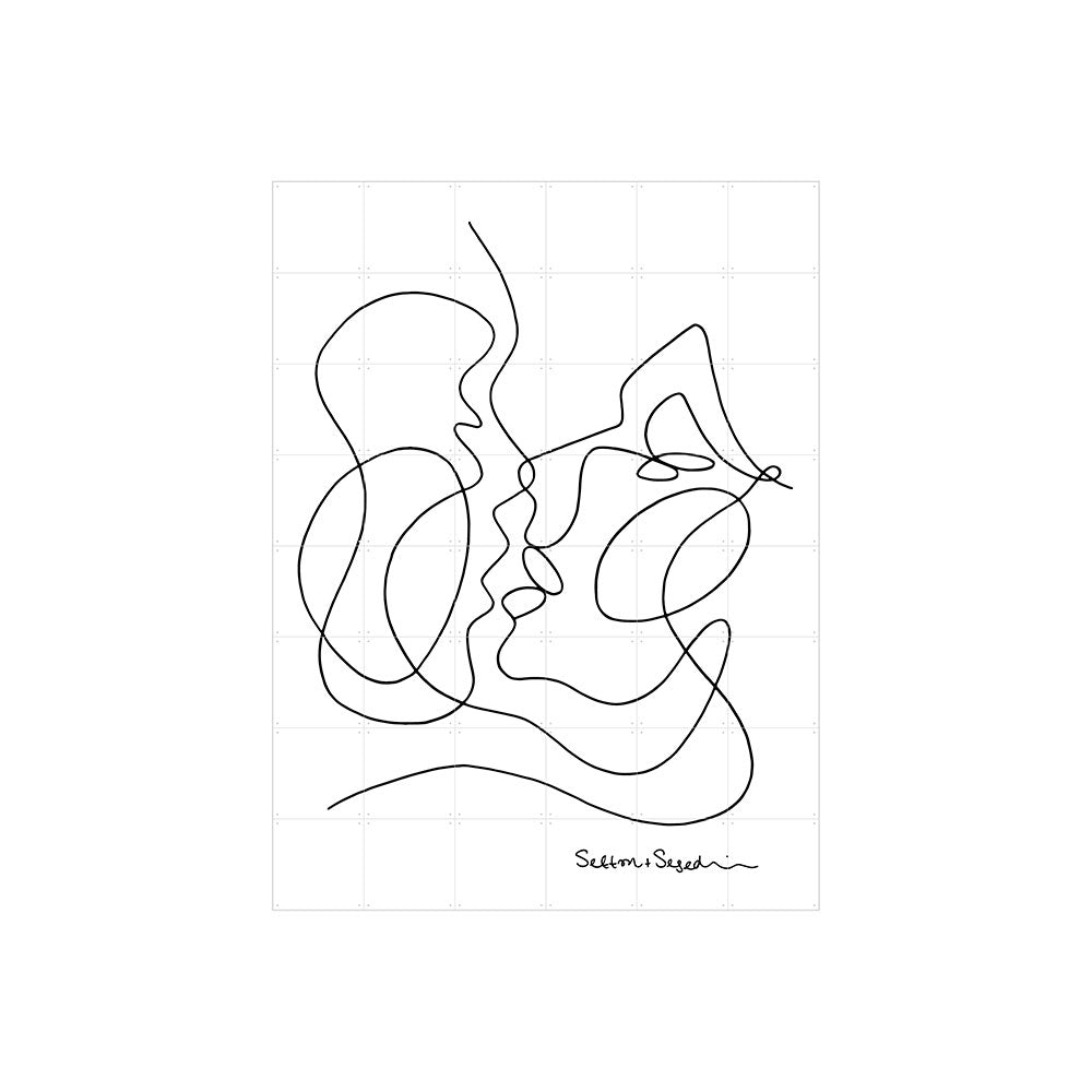 Mural IXXI The Kissing - Large - Medular Diseño IXXI Design