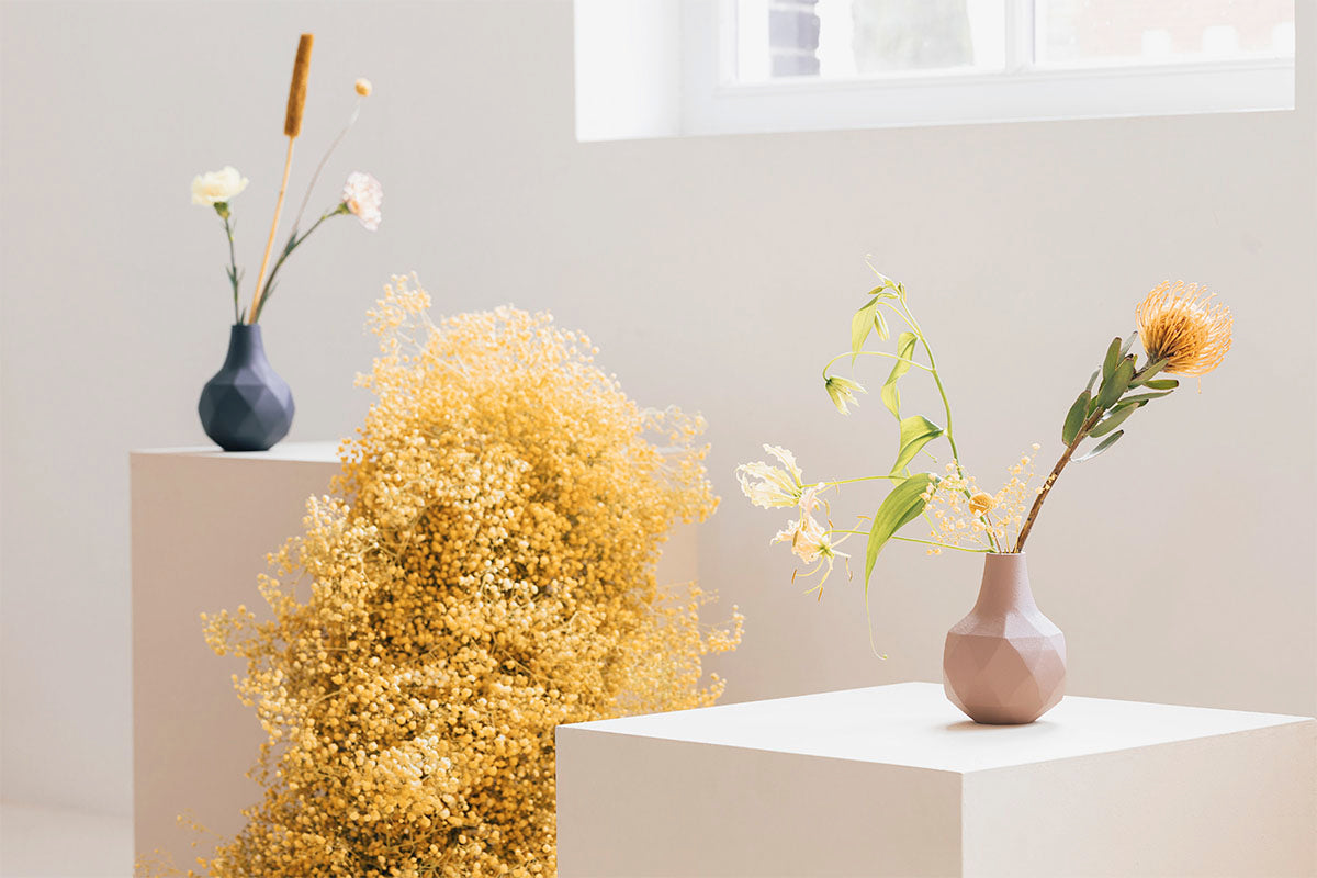 Jarrón Bloom Rosa - Medular Diseño Jarron