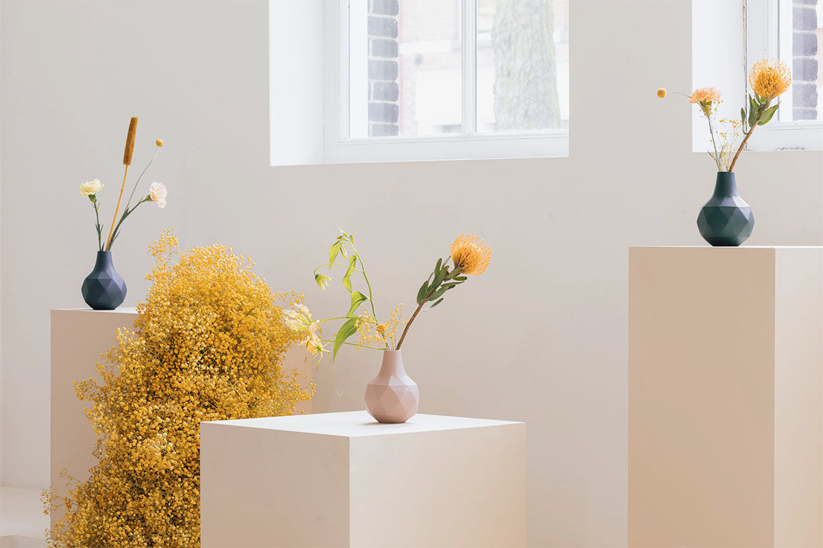 Jarrón Bloom Rosa - Medular Diseño Jarron