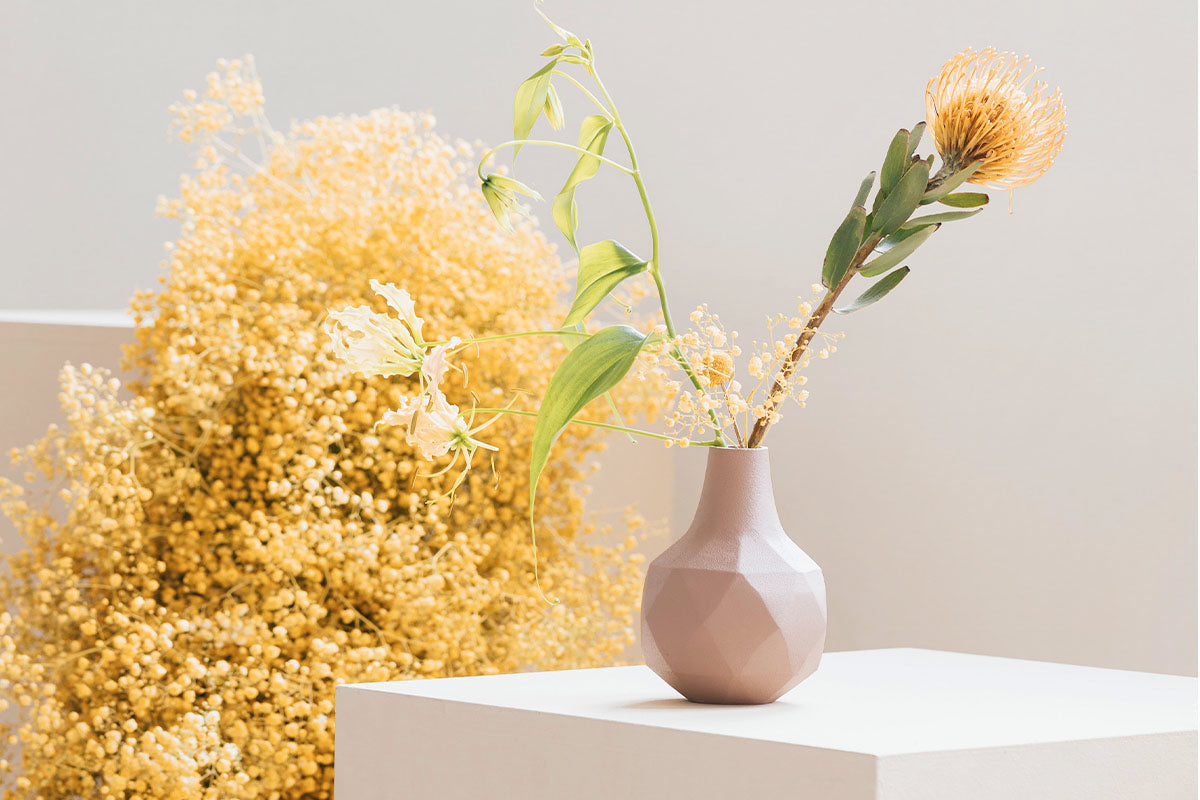 Jarrón Bloom Rosa - Medular Diseño Jarron