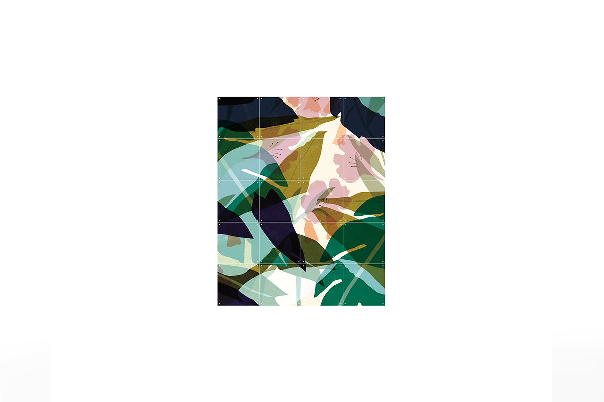 Mural IXXI Leaves - Medular Diseño IXXI Design