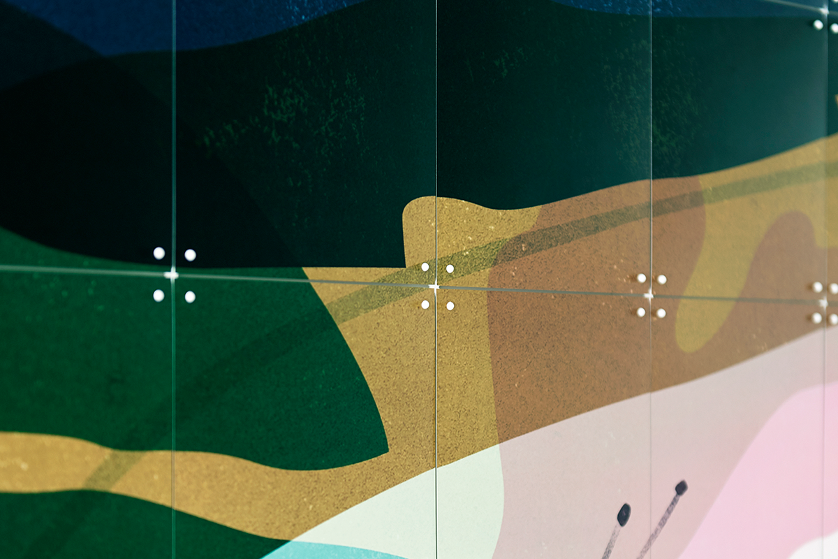 Mural IXXI Leaves - Medular Diseño IXXI Design