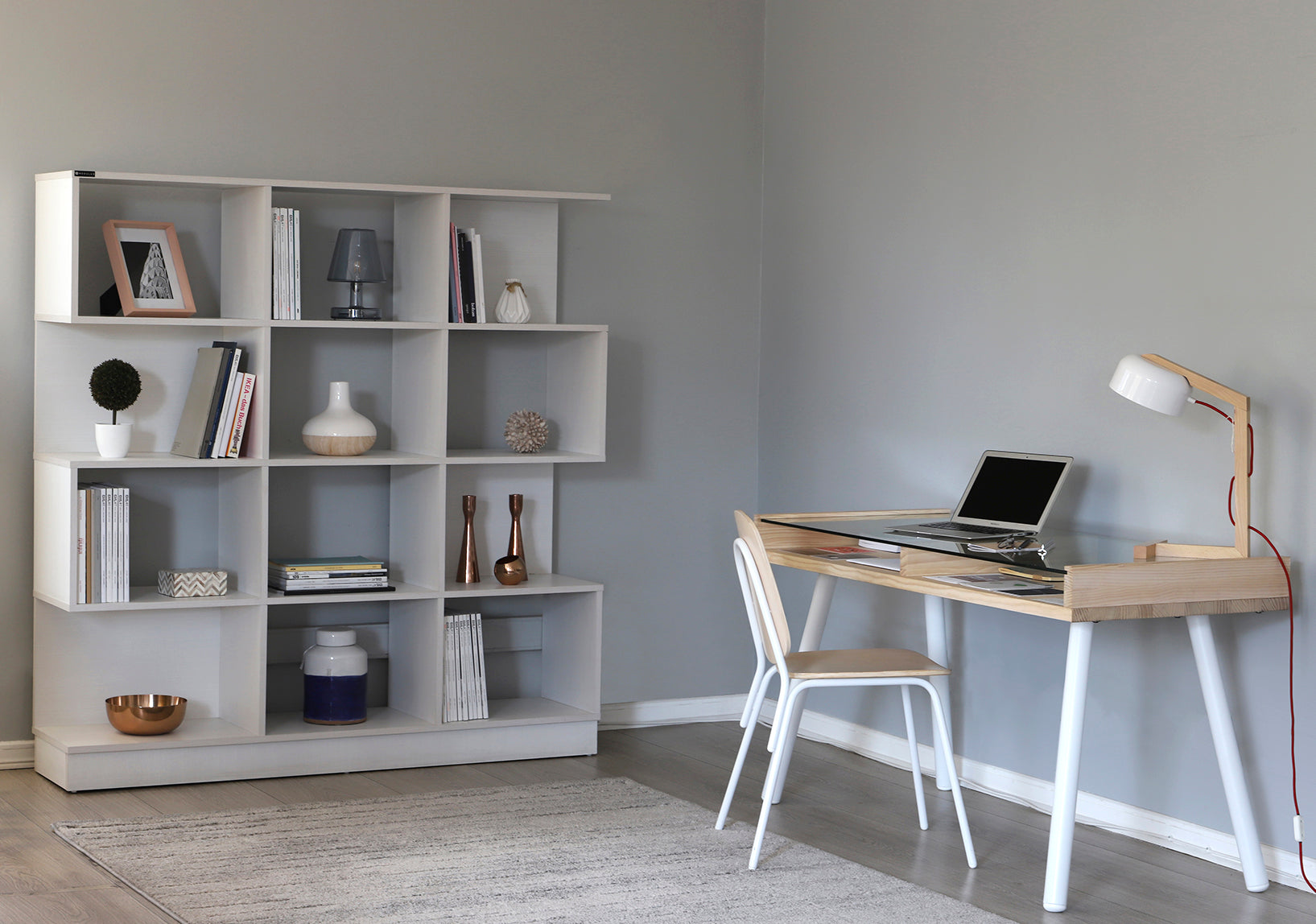 Escritorio Aula Natural 140 - Medular Diseño Escritorios de hogar