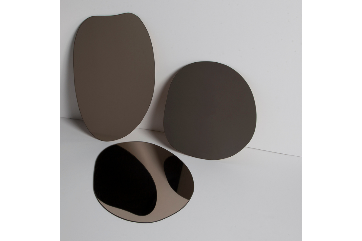 Espejo Fazlamare M⌇01 Bronce Colección Pleamar - Medular Diseño Espejos